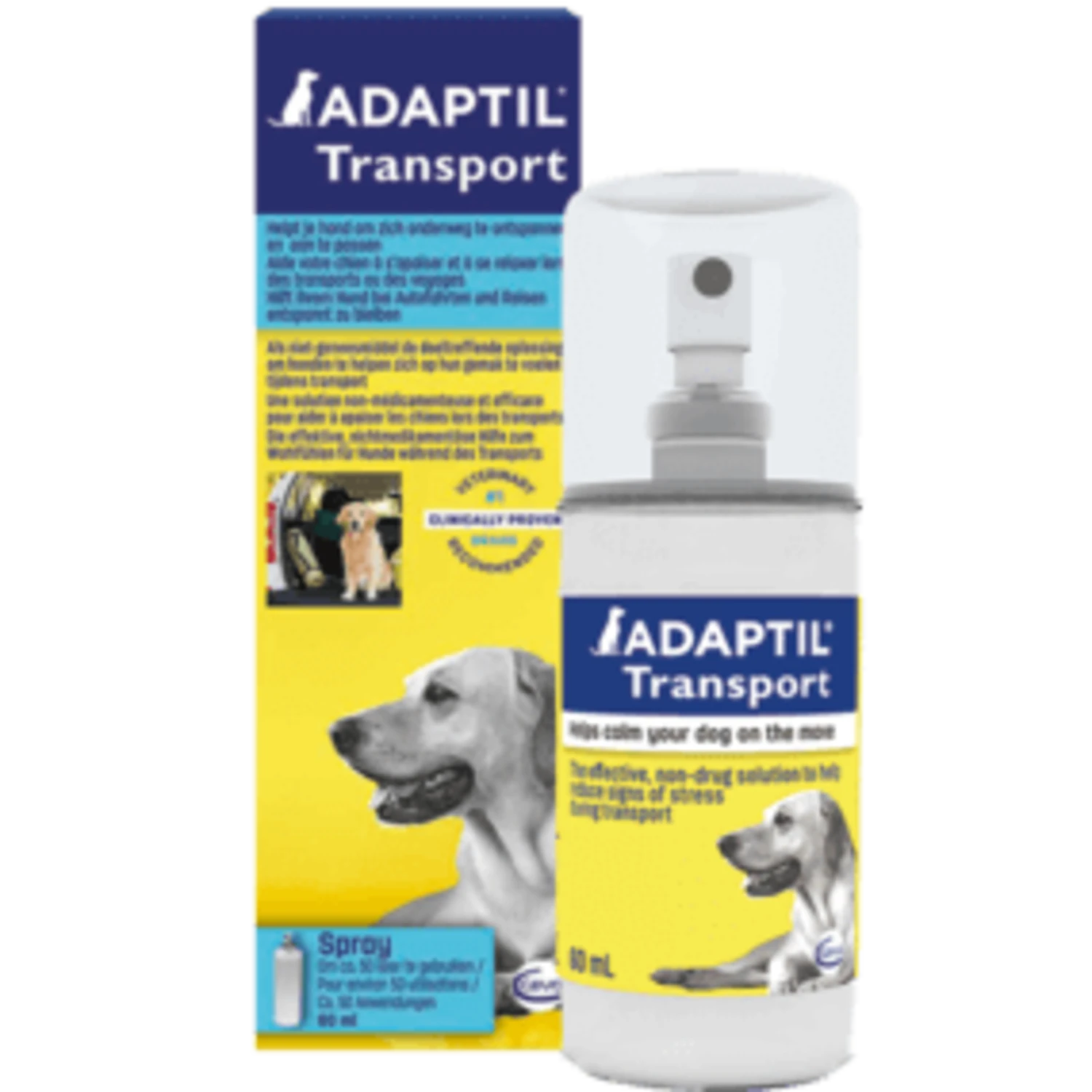 Adaptil Adaptil Transport Spray – 20 ml Adaptil Adaptil Transport Spray – 20 Ml -Hondenbenodigdheden Winkel adaptil adaptil transport spray 20 ml