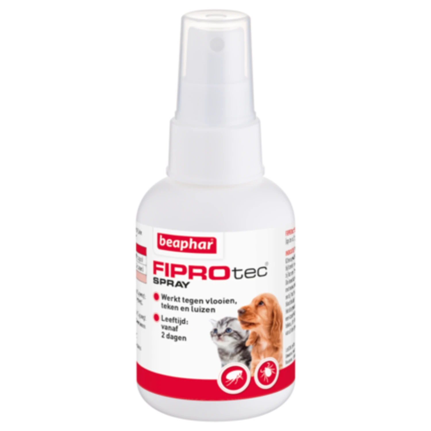 Beaphar Beaphar FiproTec Spray Hond en Kat - 100 ml Beaphar Beaphar FiproTec Spray Hond En Kat - 100 Ml -Hondenbenodigdheden Winkel beaphar beaphar fiprotec spray hond en kat 100 ml