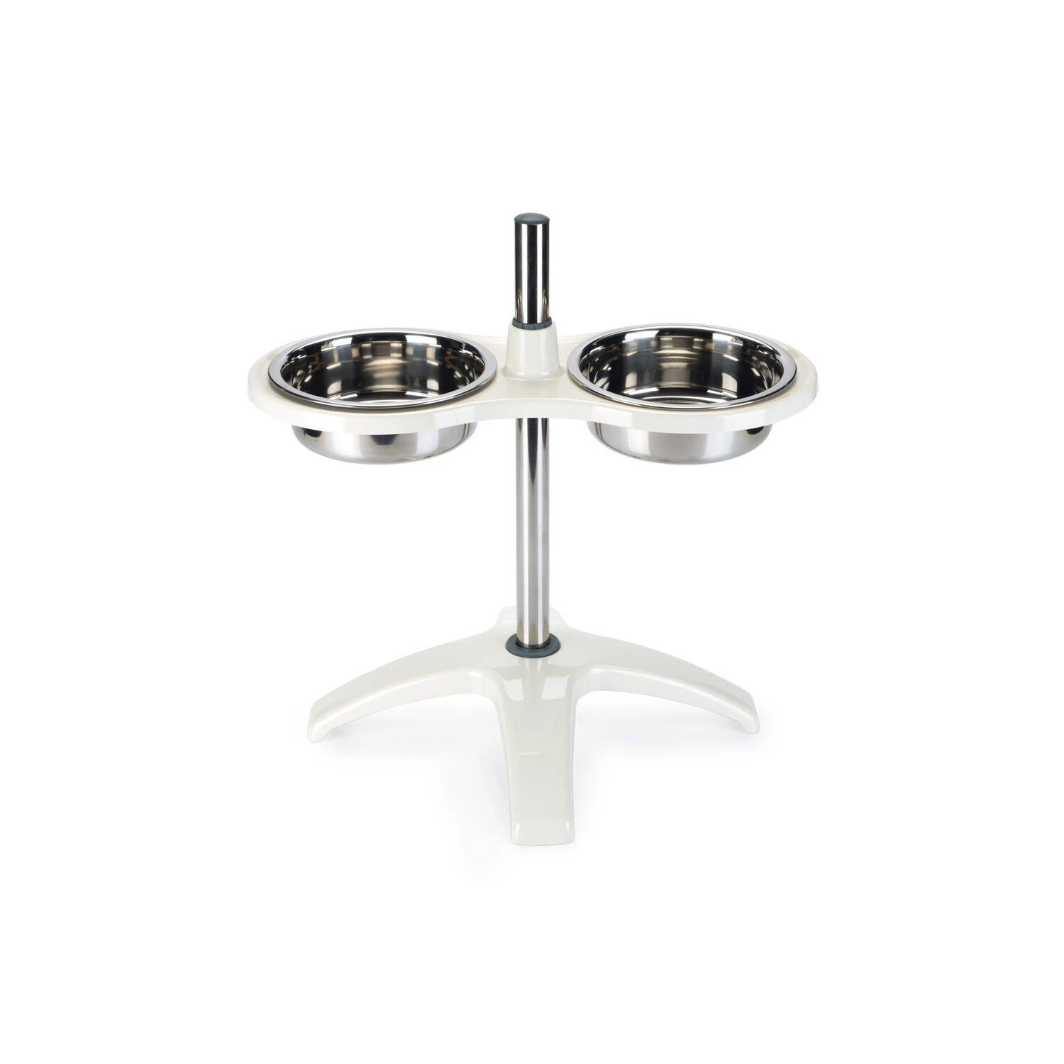 Beeztees Beeztees Voederstandaard Orino - Wit - 53x45 cm Beeztees Beeztees Voederstandaard Orino - Wit - 53x45 Cm -Hondenbenodigdheden Winkel beeztees beeztees voederstandaard orino wit 53x45 1