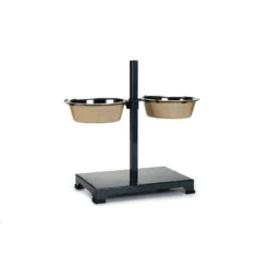 Beeztees Beeztees Voerstandaard Hond - Carte - H-model - 2x25 Cm - Groen