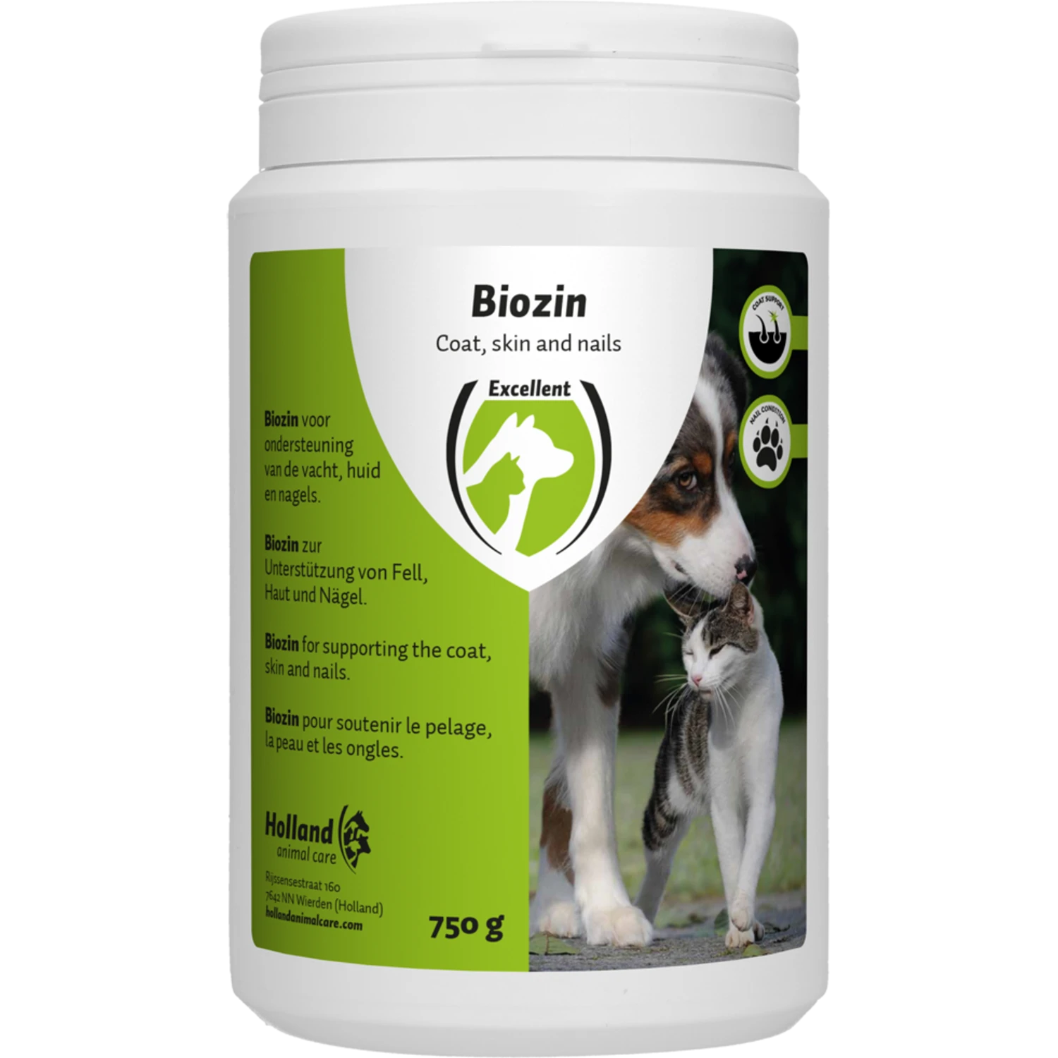 Biozin - voor huid-vacht-nagels Biozin - Voor Huid-vacht-nagels -Hondenbenodigdheden Winkel biozin voor huid vacht nagels