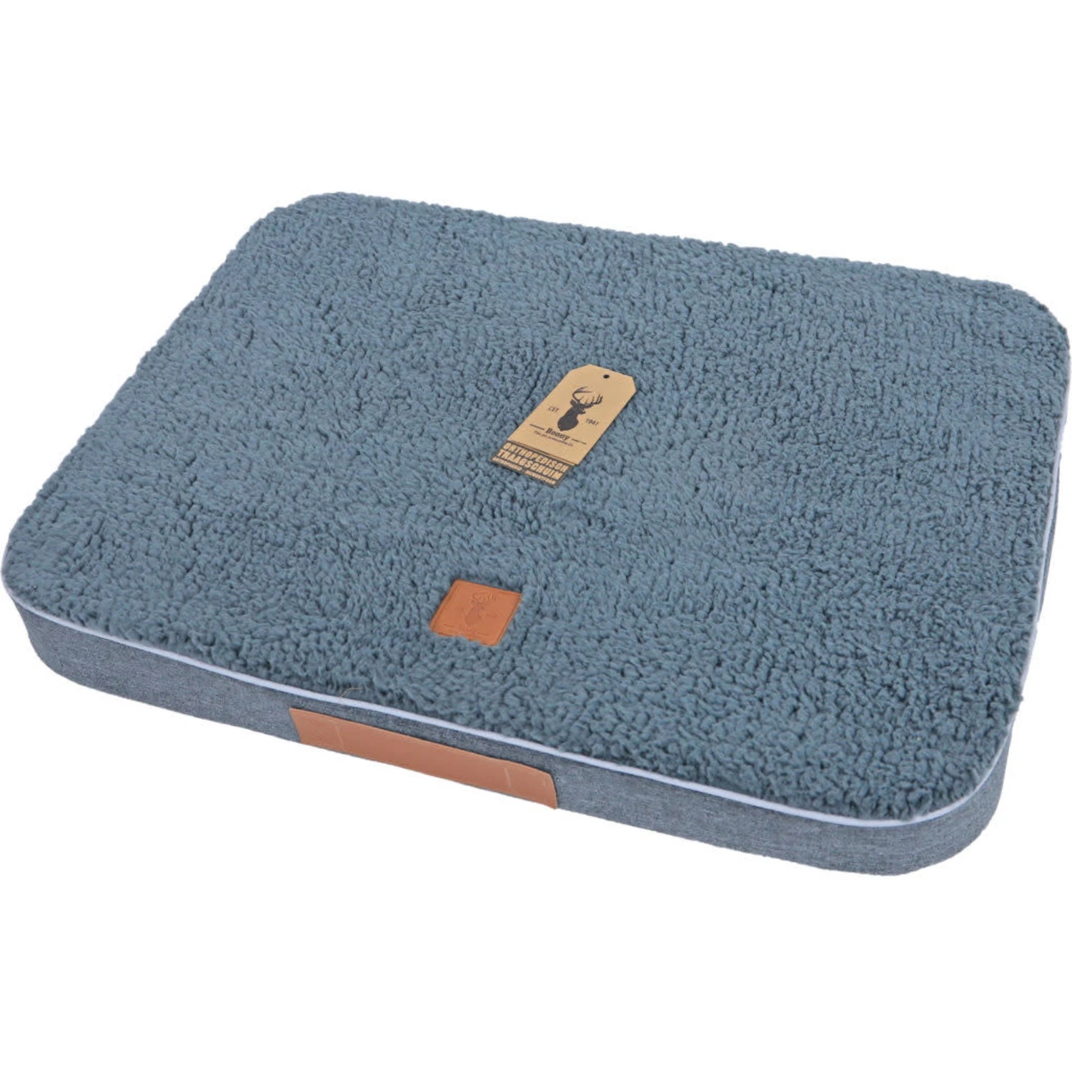 Boony "Est 1941" Boony EST 1941 Orthopedisch Ligkussen Highland - Graphite Boony "Est 1941" Boony EST 1941 Orthopedisch Ligkussen Highland - Graphite -Hondenbenodigdheden Winkel boony est 1941 boony est 1941 orthopedisch ligkuss