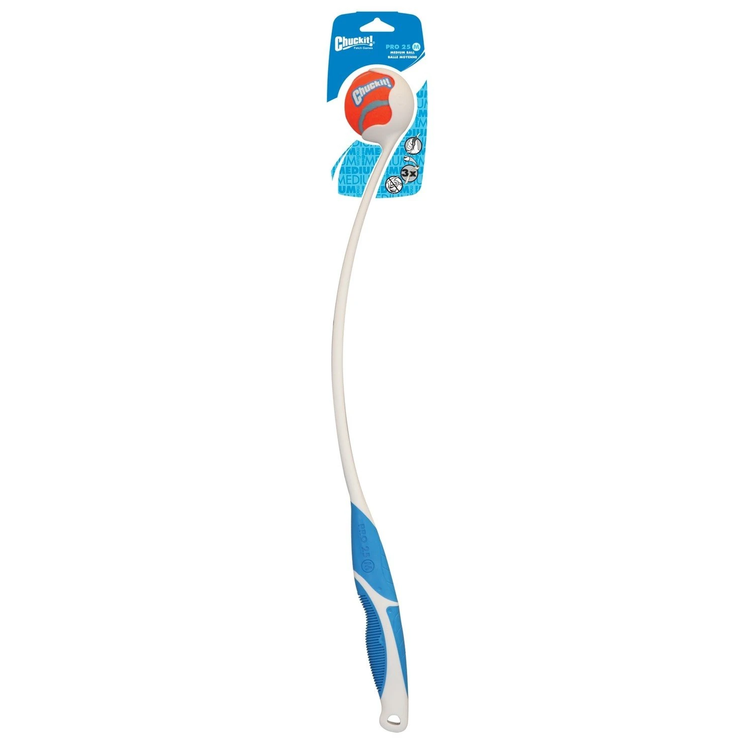 Chuckit Chuckit Pro Werpstok - M 63 cm - bal ø 6 cm Chuckit! Chuckit Chuckit Pro Werpstok - M 63 Cm - Bal ø 6 Cm -Hondenbenodigdheden Winkel chuckit chuckit pro werpstok m 63 cm bal o 6 cm 1