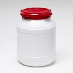 Curtec Curtec Voerton Schroefdeksel - Wit-Rood -Hondenbenodigdheden Winkel curtec curtec voerton schroefdeksel wit rood 3