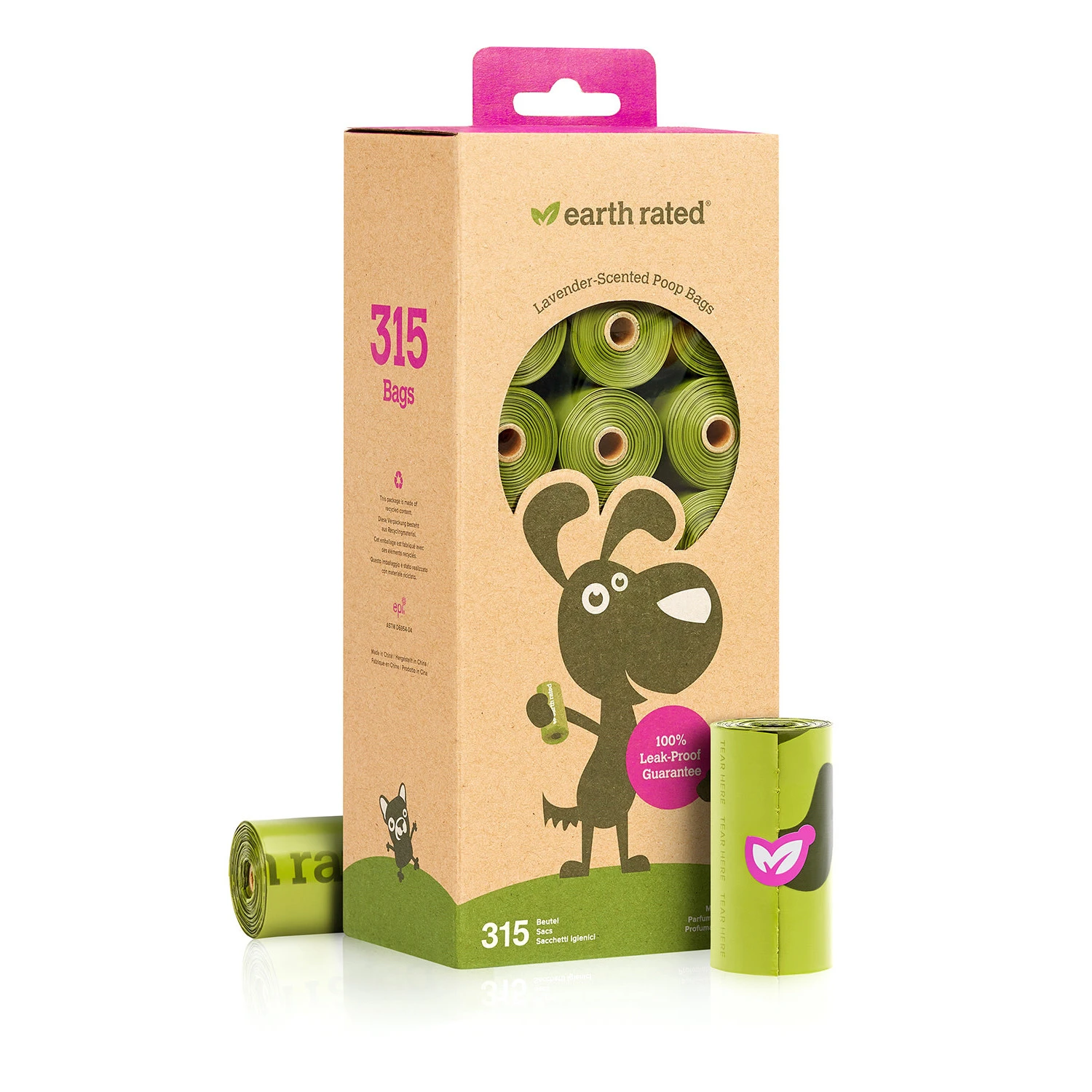 Earth Rated Earth Rated Poepzakjes Lavendel - 21 rol - 315 zakjes Earth Rated Earth Rated Poepzakjes Lavendel - 21 Rol - 315 Zakjes -Hondenbenodigdheden Winkel earth rated earth rated poepzakjes lavendel 21 rol