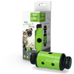 Eat Slow Live Longer Feed And Treat Roller - Groen - S - 16,5 X ø 7 Cm -Hondenbenodigdheden Winkel eat slow live longer feed and treat roller groen s 3