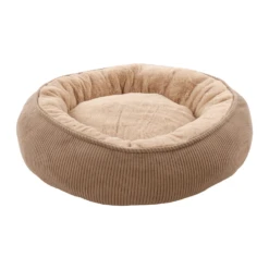 Flamingo Flamingo Mand Rond Colette - Taupe - ø 46 Cm -Hondenbenodigdheden Winkel flamingo flamingo mand rond colette taupe o 46 cm 5