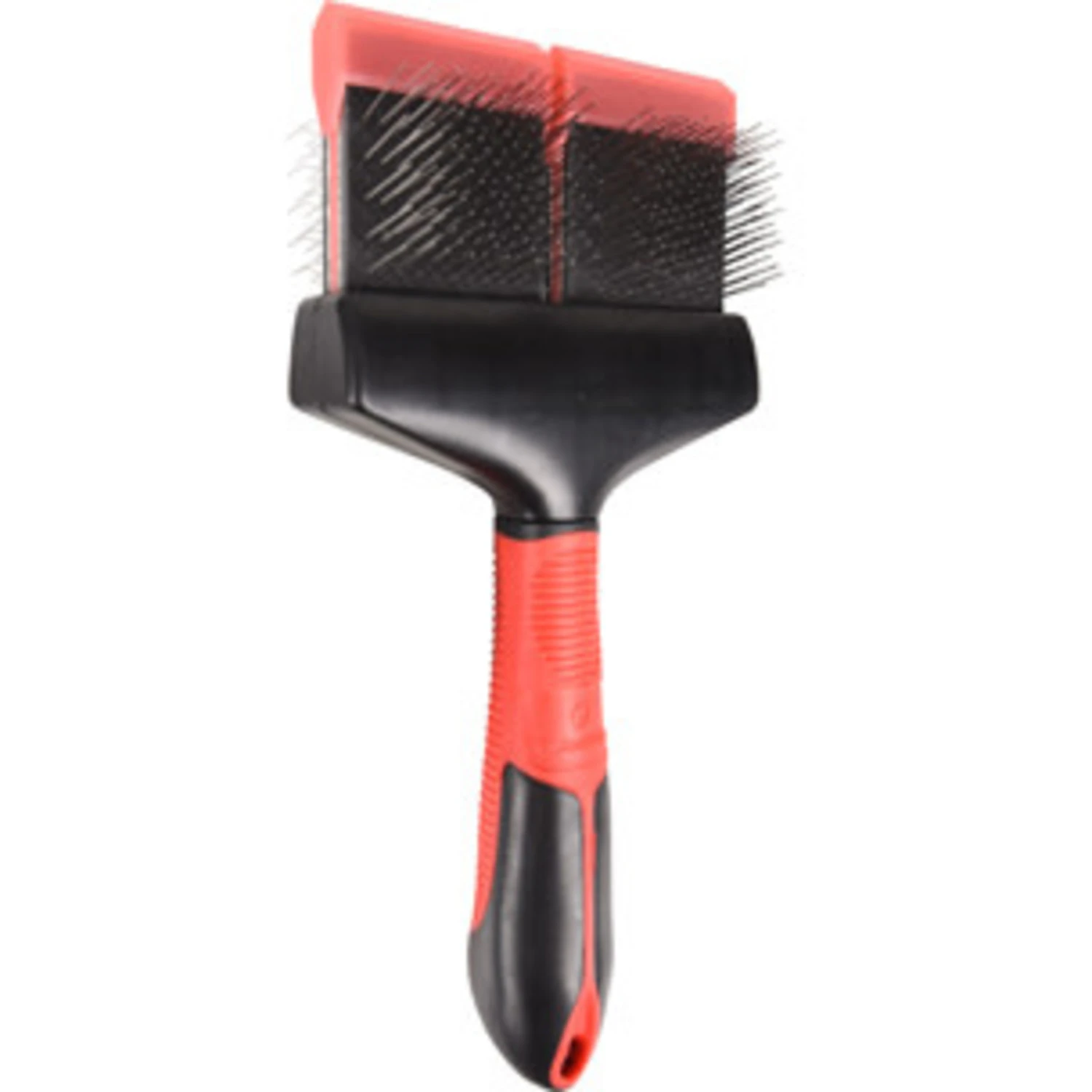 Flamingo Slickerborstel Zacht 2in1 - L Flamingo Slickerborstel Zacht 2in1 - L -Hondenbenodigdheden Winkel flamingo slickerborstel zacht 2in1 l