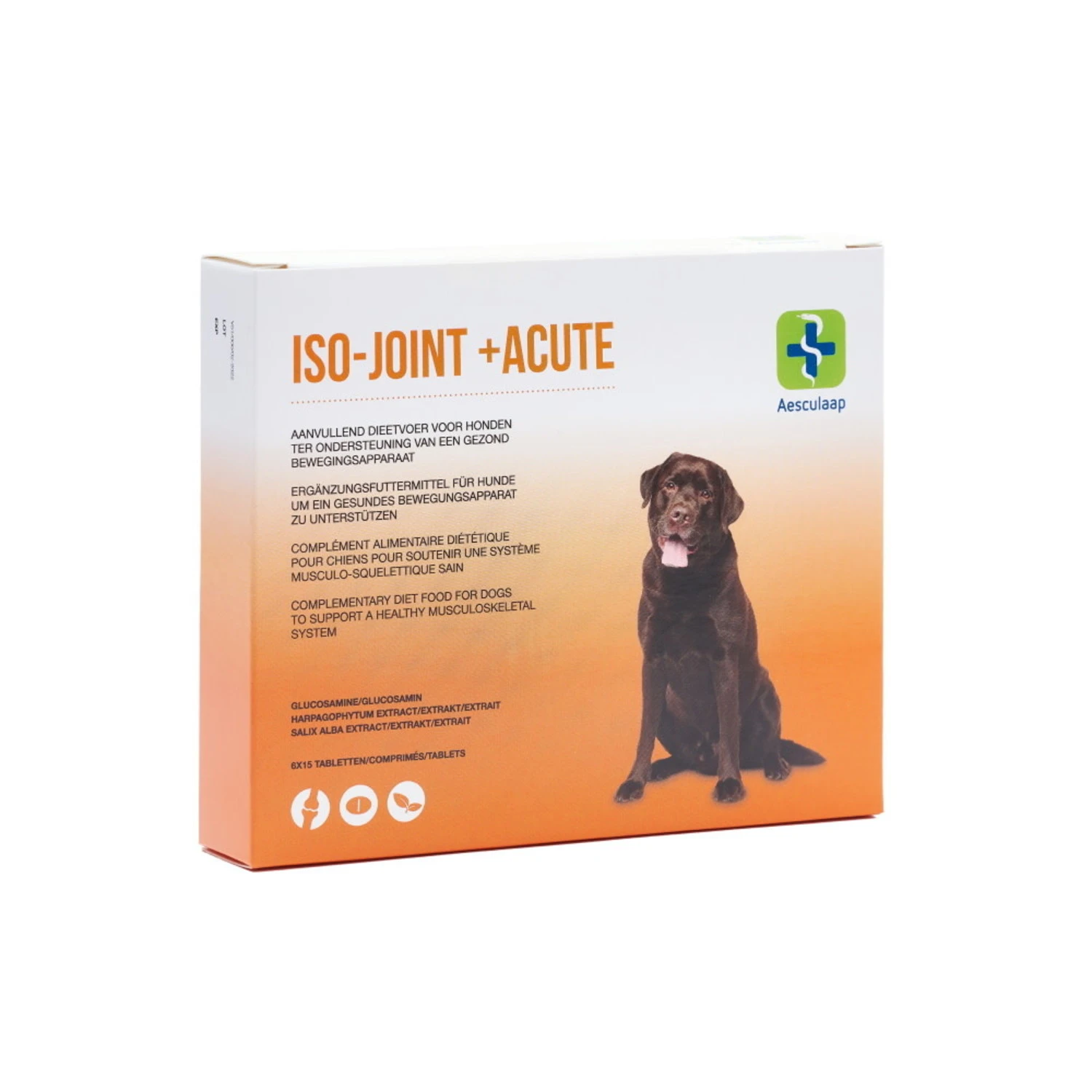 Iso-Joint +Acute - 6x15 tabletten Iso-Joint +Acute - 6x15 Tabletten -Hondenbenodigdheden Winkel iso joint acute 6x15 tabletten