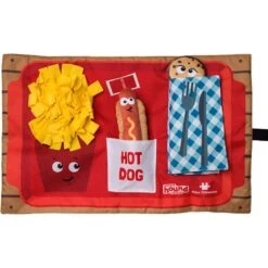 Nina Ottosson Nina Ottosson Activity Matz Fast Food Game - Hondenpuzzel Niveau 2 -Hondenbenodigdheden Winkel nina ottosson nina ottosson activity matz fast foo 2