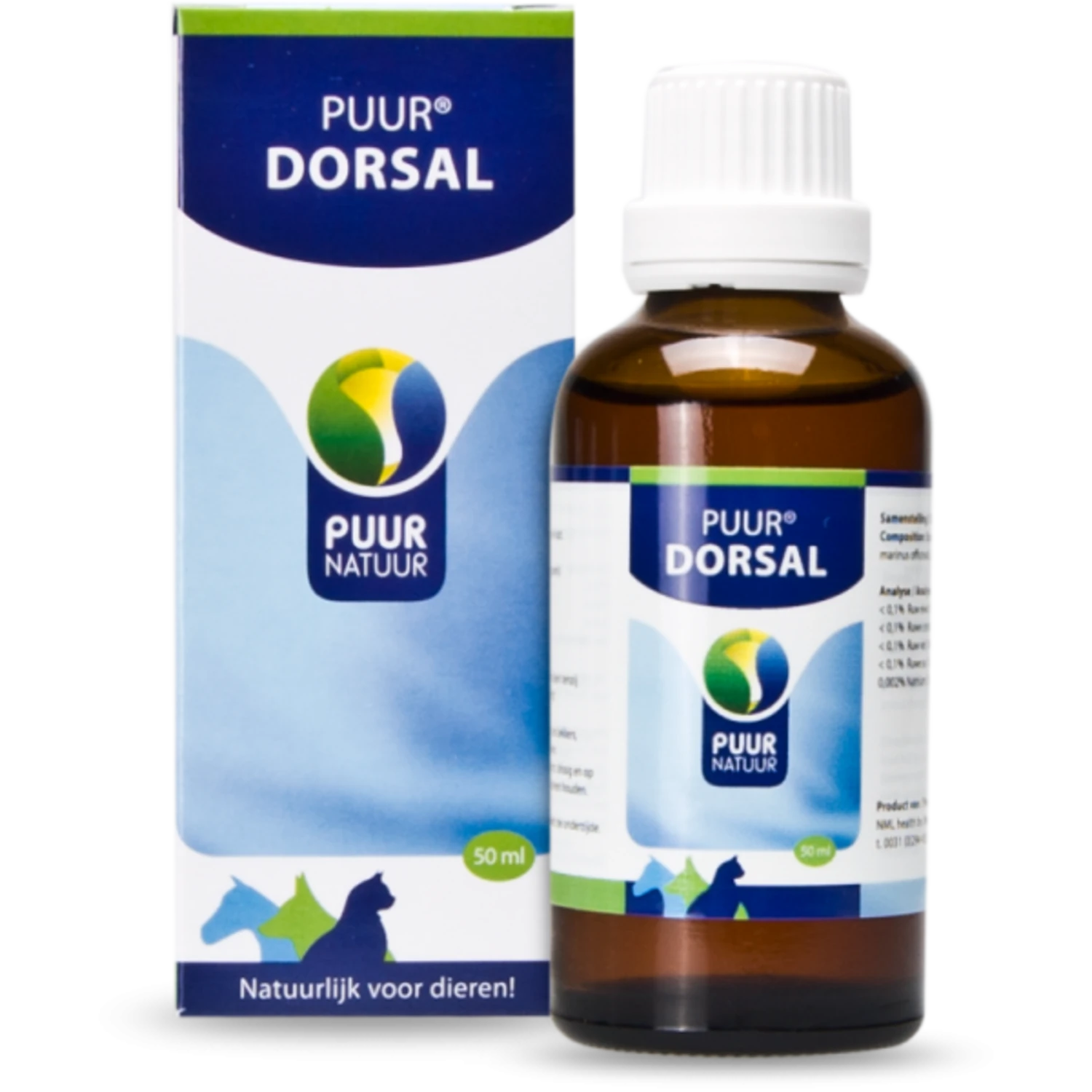 PUUR Puur Dorsal/Rug - 50 ml PUUR Puur Dorsal/Rug - 50 Ml -Hondenbenodigdheden Winkel puur puur dorsal rug 50 ml