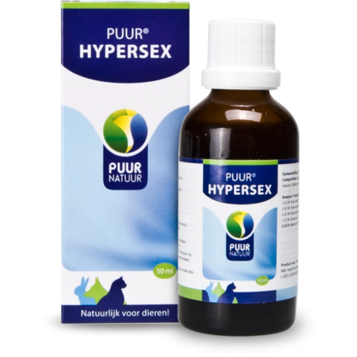 PUUR Puur Hypersex/Geslachtsdrift - 50 ml PUUR Puur Hypersex/Geslachtsdrift - 50 Ml -Hondenbenodigdheden Winkel puur puur hypersex geslachtsdrift 50 ml