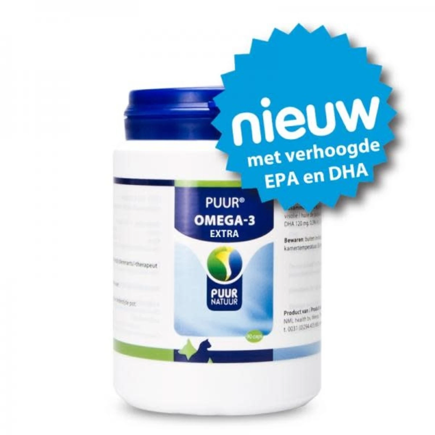 PUUR Puur Omega-3 Extra Capsules - 90 cap PUUR Puur Omega-3 Extra Capsules - 90 Cap -Hondenbenodigdheden Winkel puur puur omega 3 extra capsules 90 cap