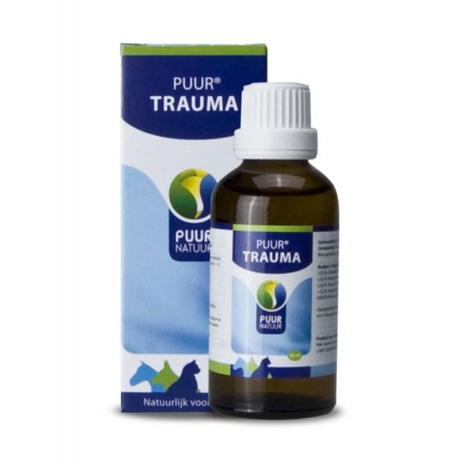 PUUR Puur Trauma - 50 ml PUUR Puur Trauma - 50 Ml -Hondenbenodigdheden Winkel puur puur trauma 50 ml