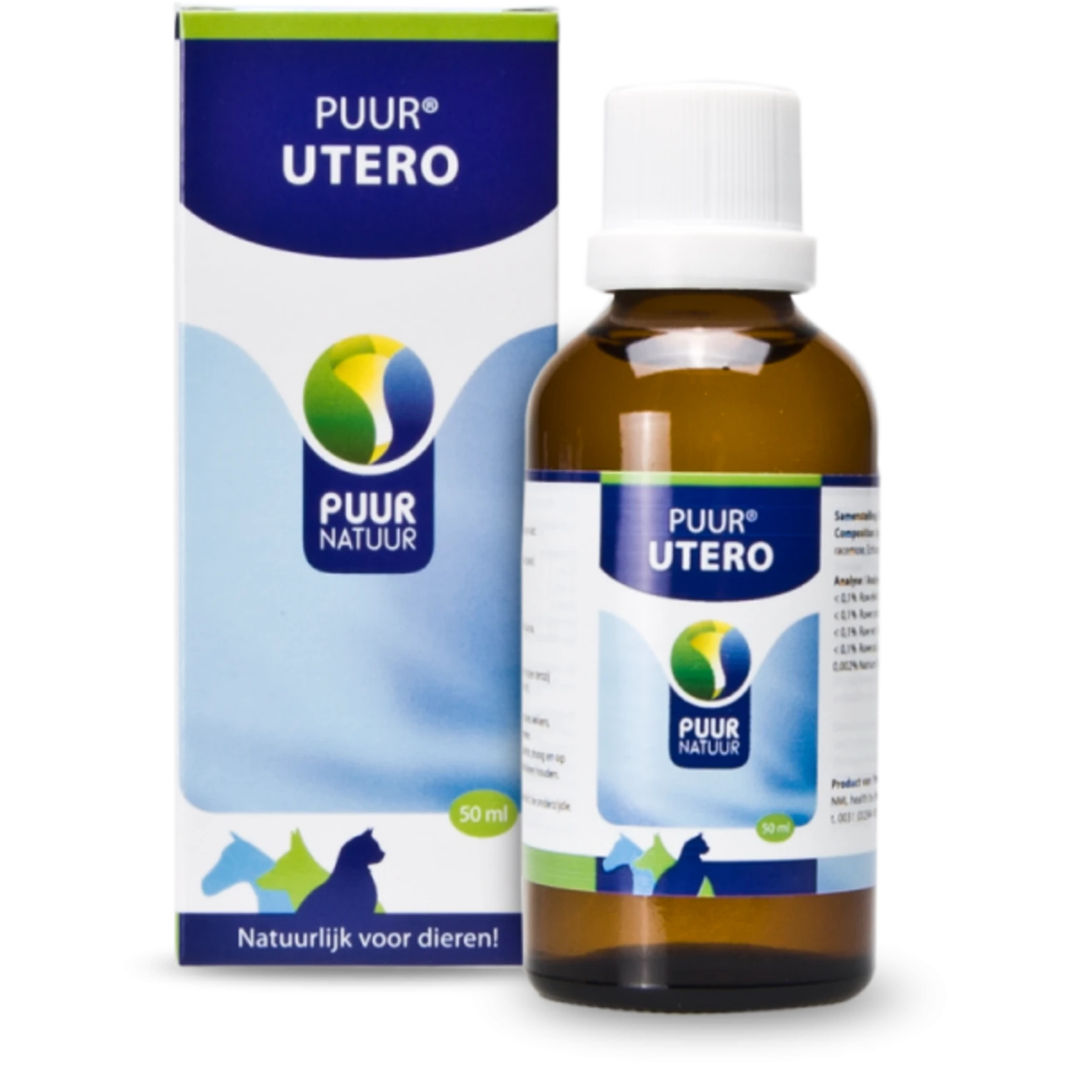 PUUR Puur Utero - 50 ml PUUR Puur Utero - 50 Ml -Hondenbenodigdheden Winkel puur puur utero 50 ml