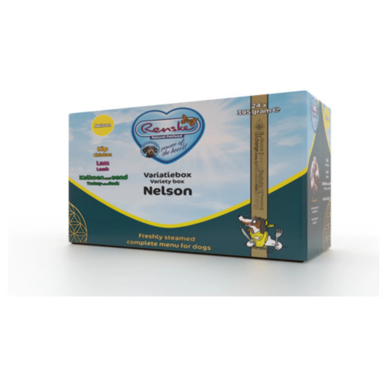 Renske Renske Vers Gestoomd Vlees - Multidoos 24x 395 gram Renske Renske Vers Gestoomd Vlees - Multidoos 24x 395 Gram -Hondenbenodigdheden Winkel renske renske vers gestoomd vlees multidoos 24x 39