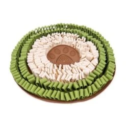 Snuffelmat Rond - 48 Cm - Cookie White Green