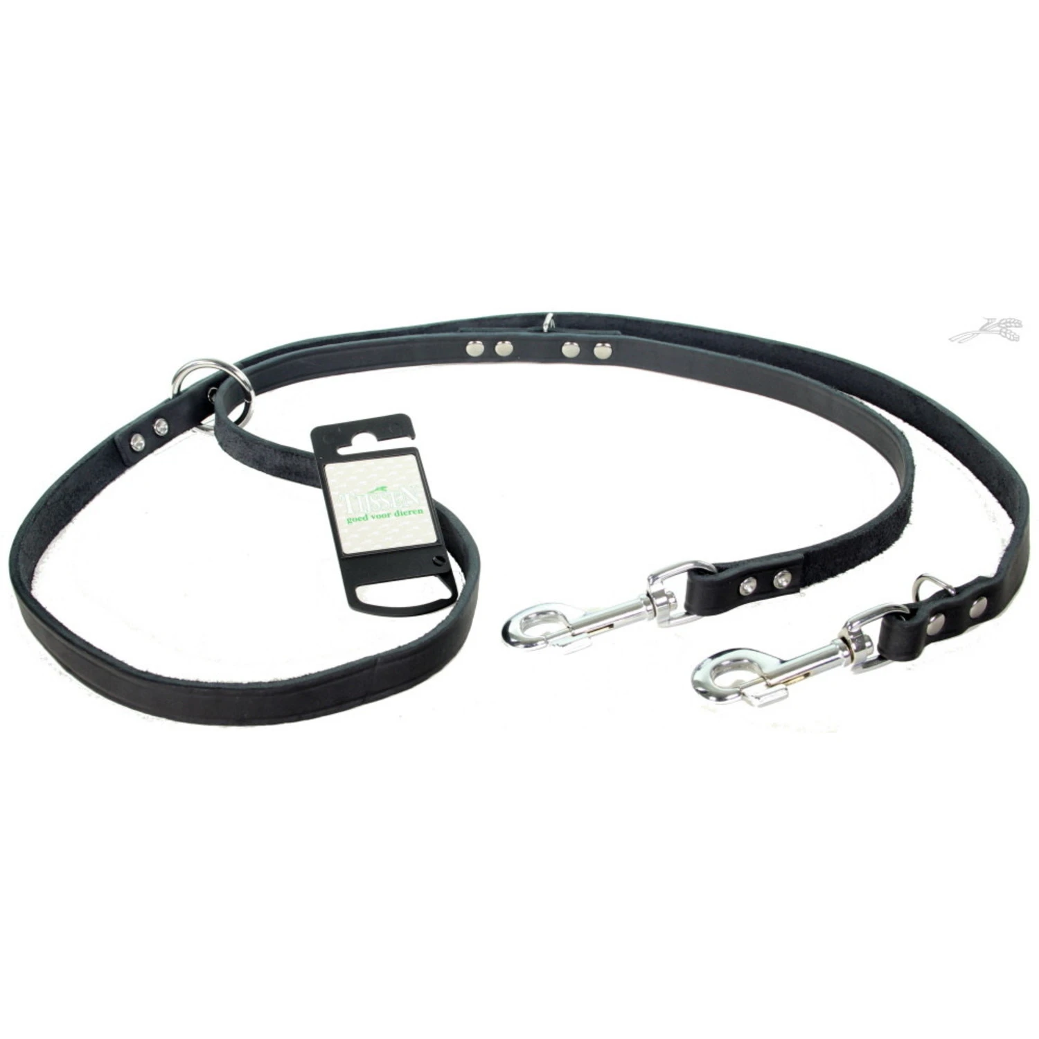 Tijssen Hondenriem Multi Vetleer Zwart Tijssen Hondenriem Multi Vetleer Zwart -Hondenbenodigdheden Winkel tijssen hondenriem multi vetleer zwart