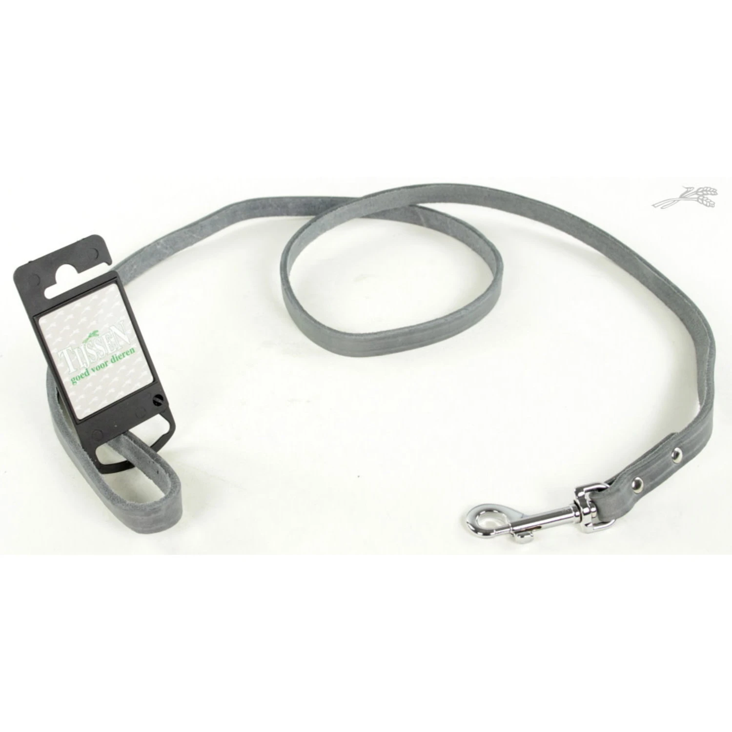 Tijssen Hondenriem Vetleer Grijs Tijssen Hondenriem Vetleer Grijs -Hondenbenodigdheden Winkel tijssen hondenriem vetleer grijs