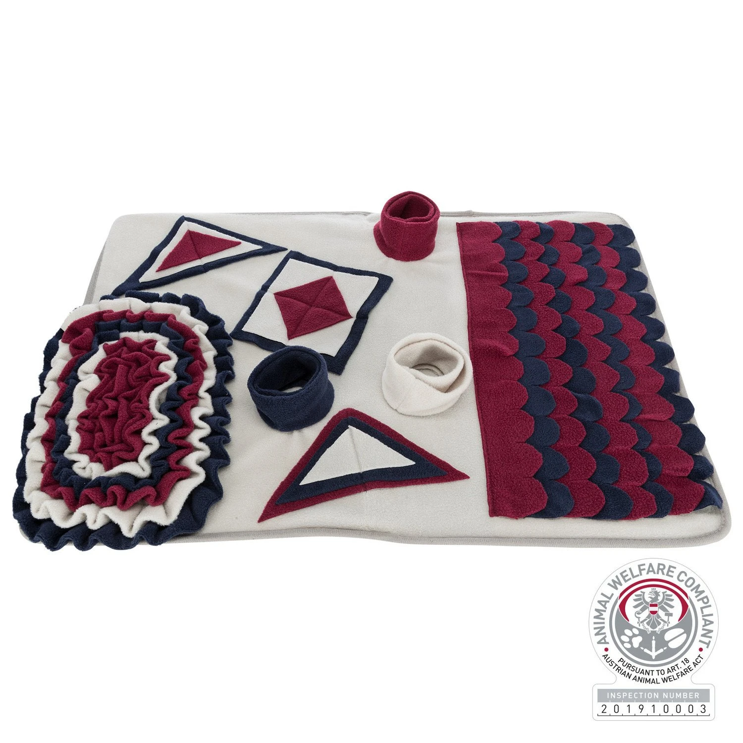 Trixie Trixie Dog Activity snuffelmat 70x47 cm - niveau 1 Trixie Trixie Dog Activity Snuffelmat 70x47 Cm - Niveau 1 -Hondenbenodigdheden Winkel trixie trixie dog activity snuffelmat 70x47 cm niv 3