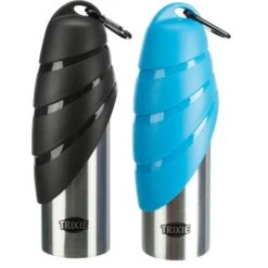 Trixie Trixie Drinkfles Hond - RVS - 750 Ml 3 Trixie Trixie Drinkfles Hond - RVS - 750 Ml -Hondenbenodigdheden Winkel trixie trixie drinkfles hond rvs 750 ml 3