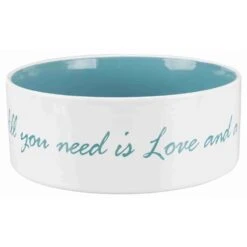 Trixie Voer- En Waterbak Steen - Pet's Home - Blauw - 1.4 L - 20 Cm -Hondenbenodigdheden Winkel trixie voer en waterbak steen pets home blauw 14 l 2