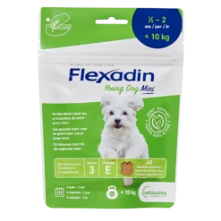 Vétoquinol Flexadin - Ondersteuning Gewrichten - Young Dog Mini Chews 60 Stuks