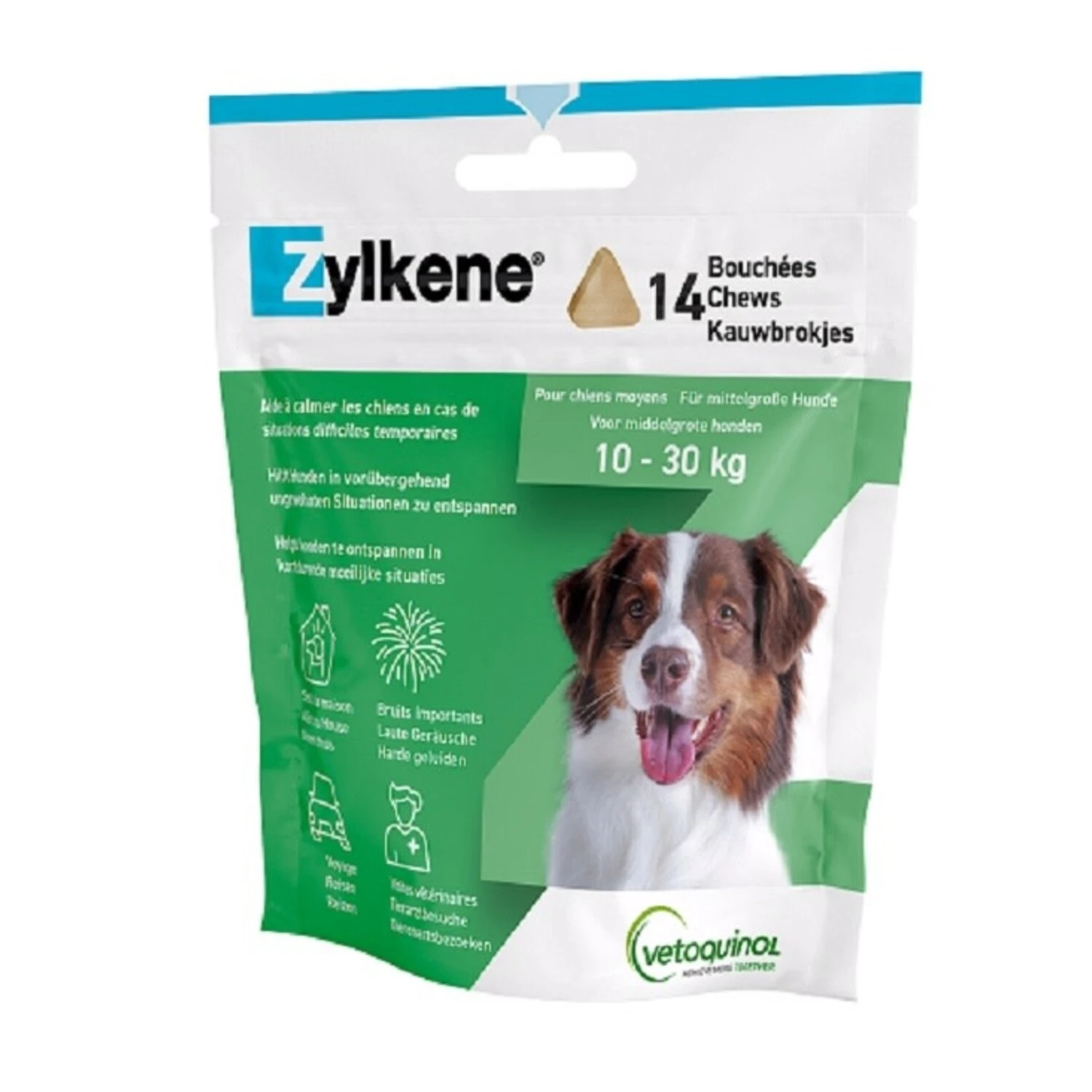 Vétoquinol Zylkene - 225 mg 10-30 kilo - 14 Chews Vétoquinol Zylkene - 225 Mg 10-30 Kilo - 14 Chews -Hondenbenodigdheden Winkel vetoquinol zylkene 225 mg 10 30 kilo 14 chews