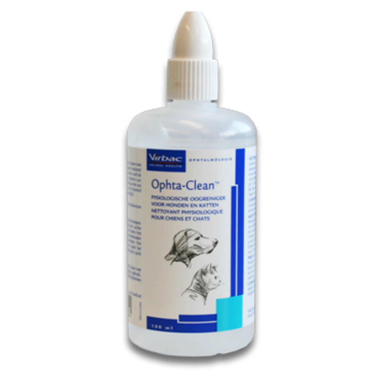 Virbac Ophta-Clean - 100 ml Virbac Ophta-Clean - 100 Ml -Hondenbenodigdheden Winkel virbac ophta clean 100 ml